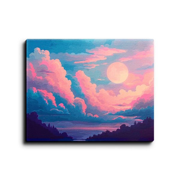 Skies - Golden Glow Over Water